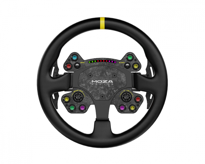 Moza Racing RS v2 Steering Wheel Round Leather - 33cm Rat