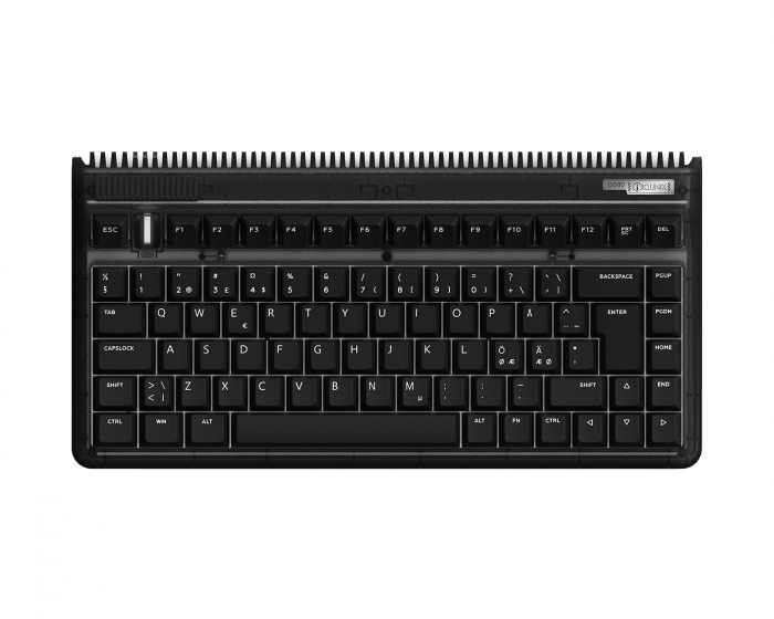 IQunix OG80 Dark Side Wireless RGB [Cherry Brown] TKL - Trådløs Tastatur