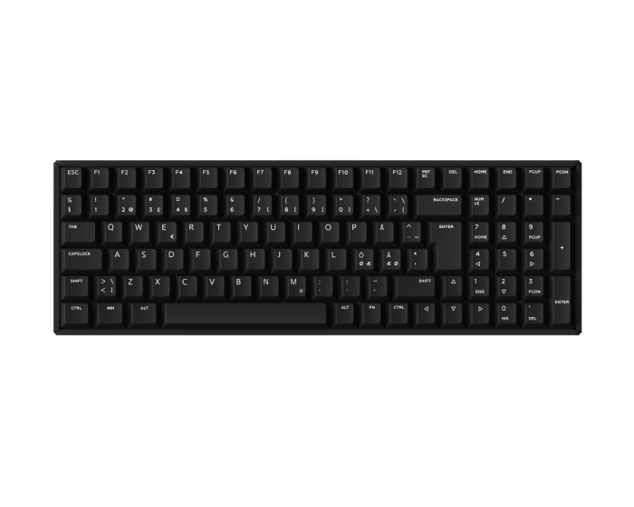 IQunix F97 Dark Side Wireless RGB [Cherry Red] 96% - Trådløs Tastatur