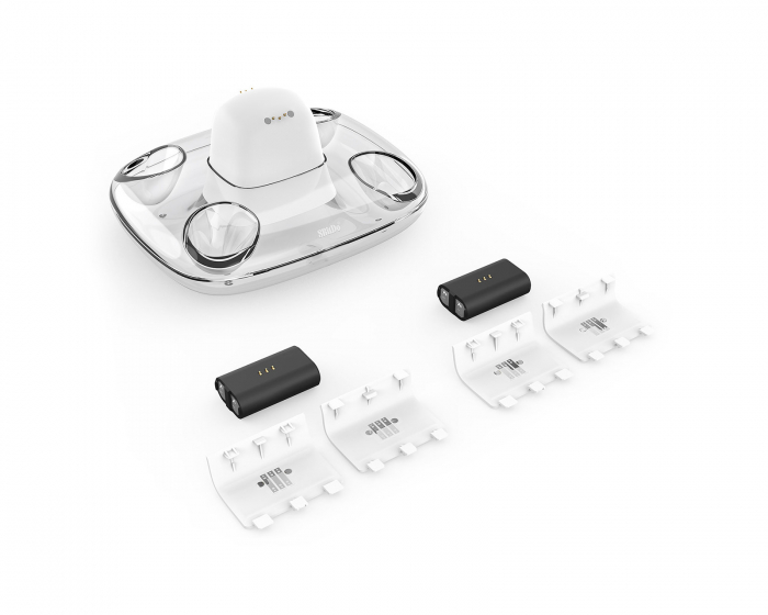 8Bitdo Dual Charging Dock til Xbox Wireless Controllers - Hvid