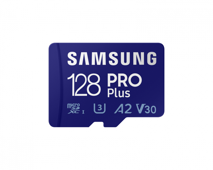 Samsung PRO Plus microSDXC 128GB & SD adapter - Hukommelsekort