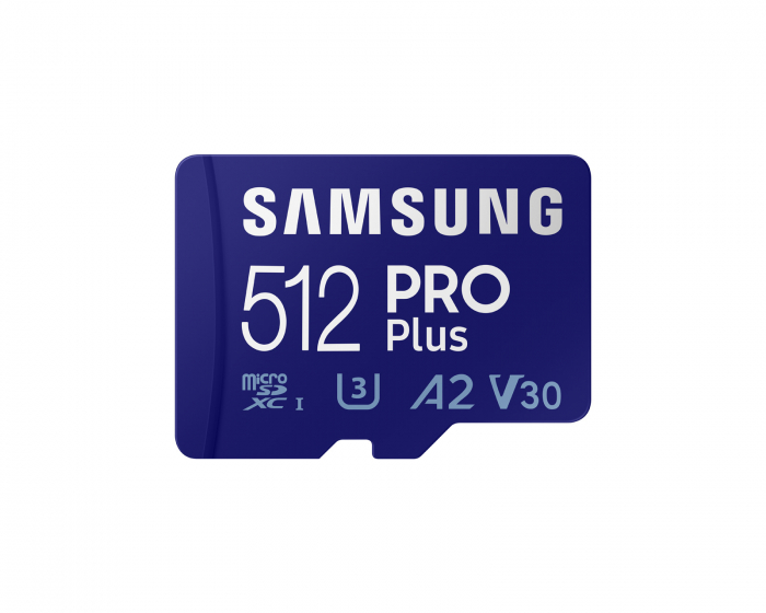 Samsung PRO Plus microSDXC 512GB & SD adapter - Hukommelsekort