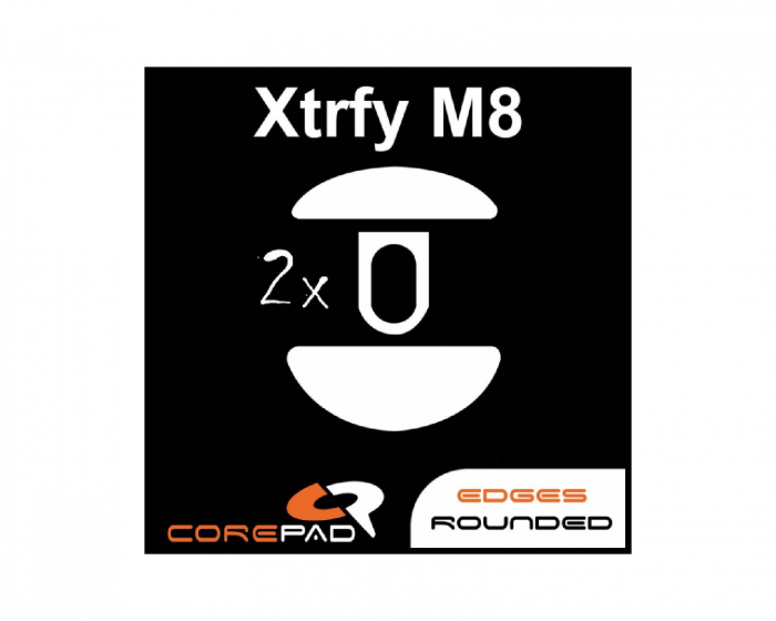 Corepad Skatez PRO 253 til XTRFY M8 Wireless