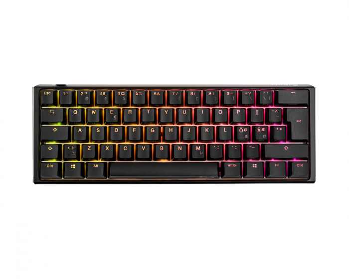 Ducky ONE 3 Mini Classic Black RGB Hotswap Tastatur [MX Silver]