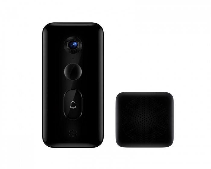 Xiaomi Smart Doorbell 3 WiFi - Dørklokke med Kamera - Sort