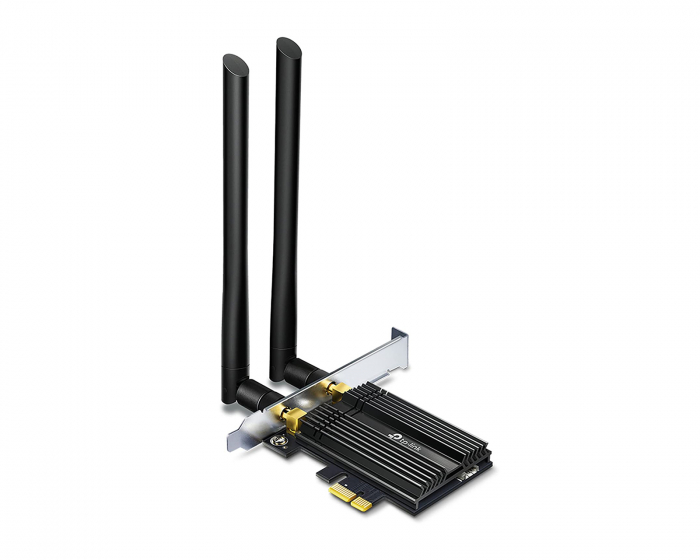 TP-Link Archer TX50E PCIe Netværkskort, AX3000, WiFi 6, Bluetooth 5.0, PCIe Adapter