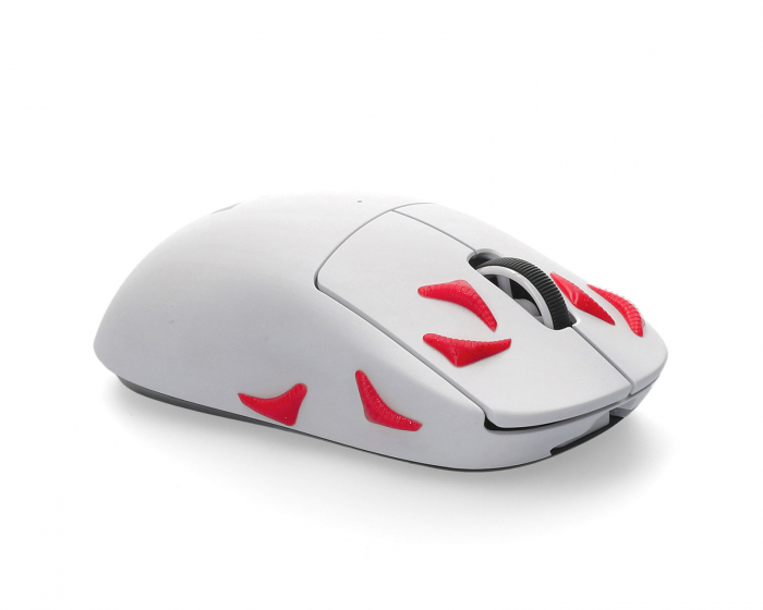 SoSpacer Grips V3 - Spacer Mouse Grips - Rød (6pcs)