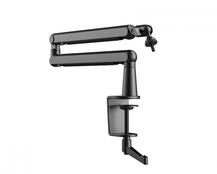 Fifine Low-Profile Boom Arm Stand - Sort Mikrofonstativ