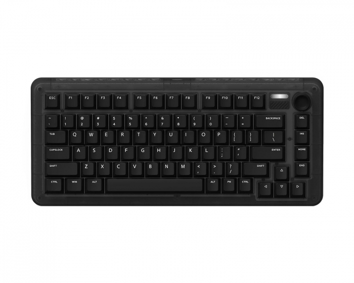 IQunix ZX75 Dark Side 75% Trådløs Hotswap RGB-tastatur [Cherry Brown]