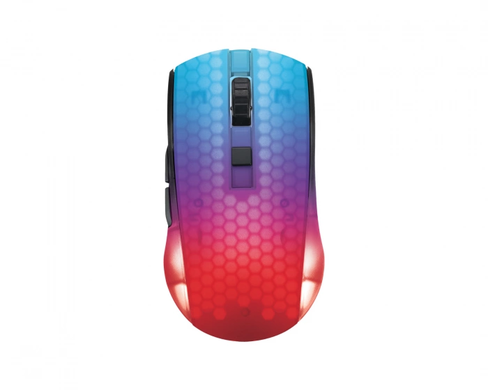 Deltaco Gaming DM320 Trådløs Semi-Transparent RGB Gaming Mus - Sort