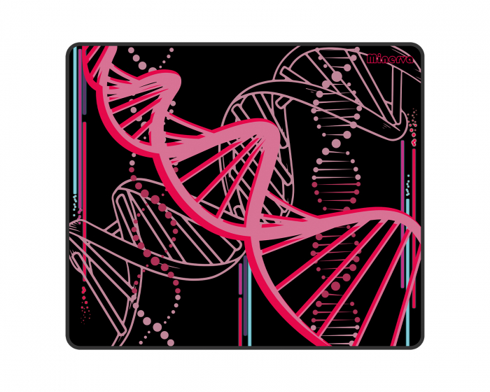 X-raypad Minerva DNA Gaming Musemåtte - Lyserød - XL