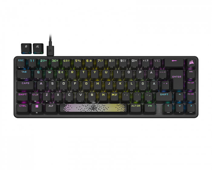 Corsair K65 Pro Mini RGB Gaming Tastatur [Corsair OPX] - Sort