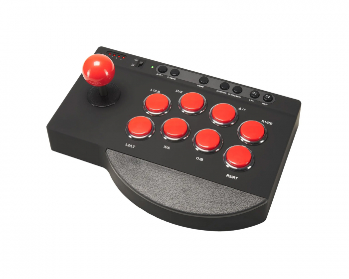 Subsonic Arcade Stick til Switch/Xbox/PS4/PC - Sort