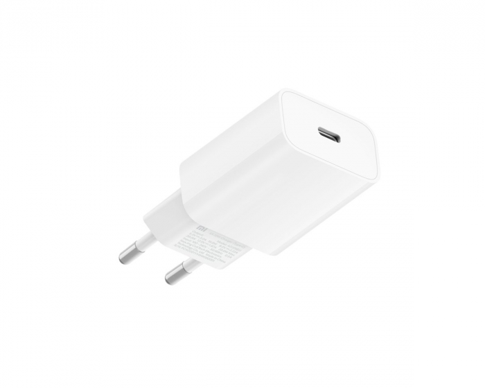 Xiaomi Mi 20W Charger (USB-C) - Hvid Vægoplader