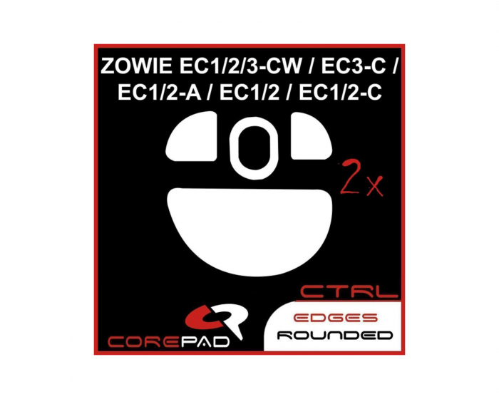 Corepad Skatez CTRL til Zowie EC1-CW/EC2-CW/EC3-CW