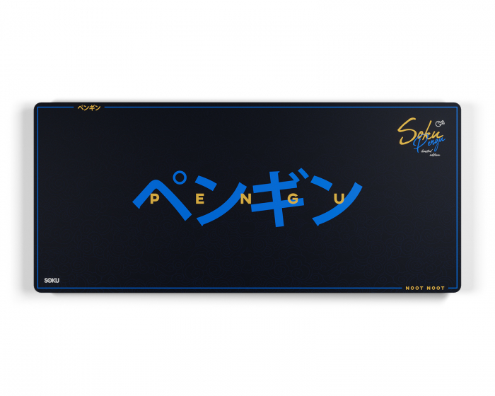 SOKU x Pengu - Limited Edition Musemåtte XXL - Deskpad