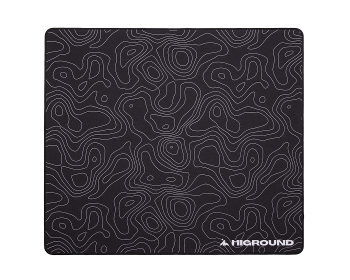 Higround BLACKICE Gaming Musemåtte - Typograph Series - L