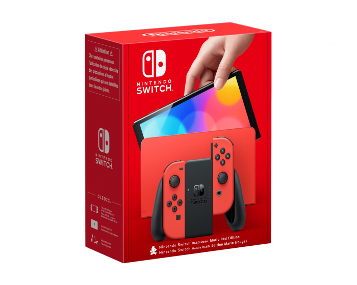 Nintendo Switch Konsol OLED - Mario Red Edition