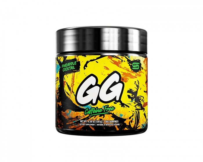 Gamer Supps Pineapple Cocktail Caffeine Free - 100 Portioner