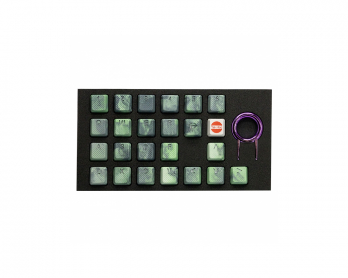 Tai-Hao 23-Key Rubber Double-shot Backlit Keycap Set - Genbu