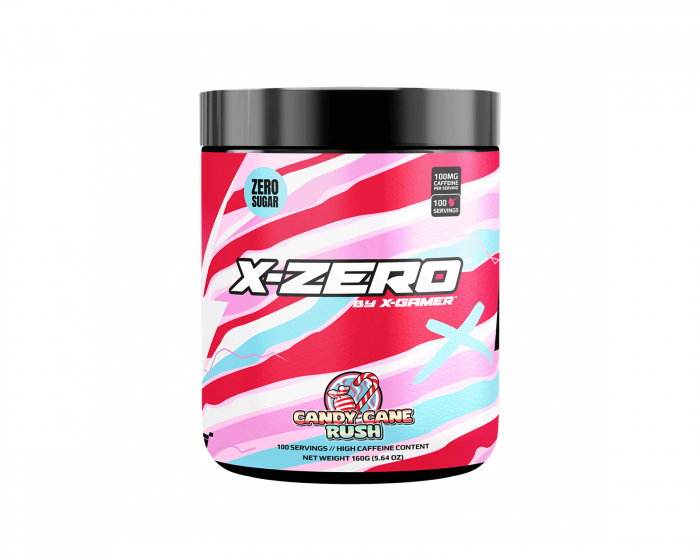 X-Gamer X-Zero Candy Cane Rush - 100 Portioner