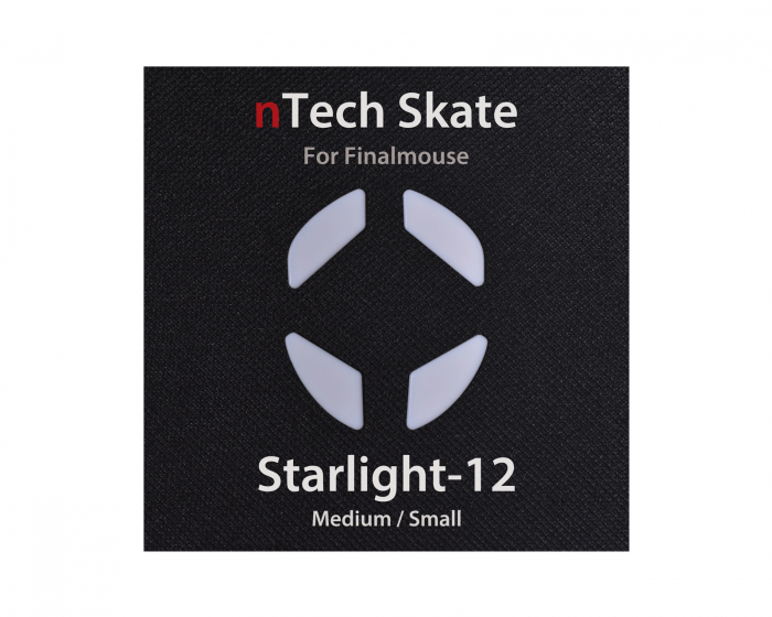 Nitro-Factory nTech Mouse Skate til Finalmouse Starlight-12 S/M - UHMW-PE