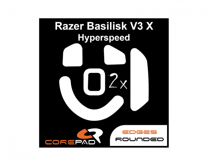 Corepad Skatez PRO til Razer Basilisk V3 X Hyperspeed