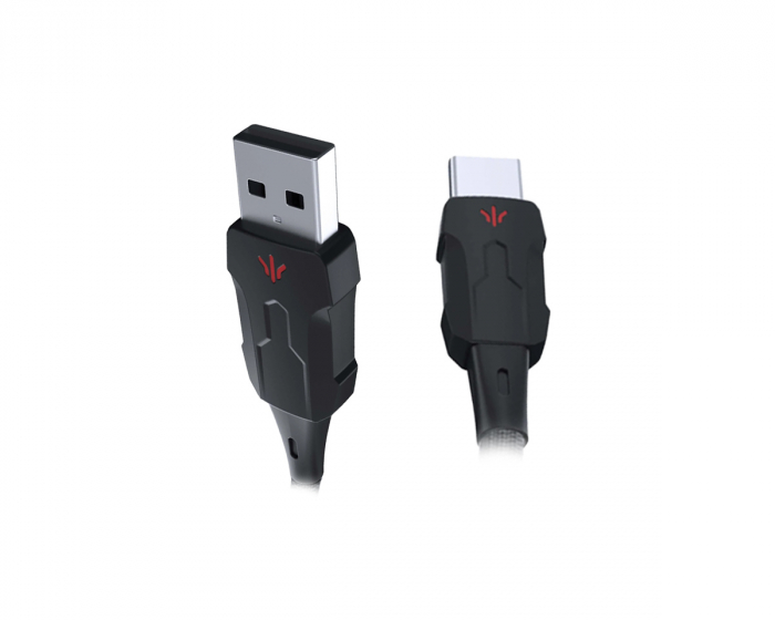 WLMouse Paracord USB-C Kabel - Sort