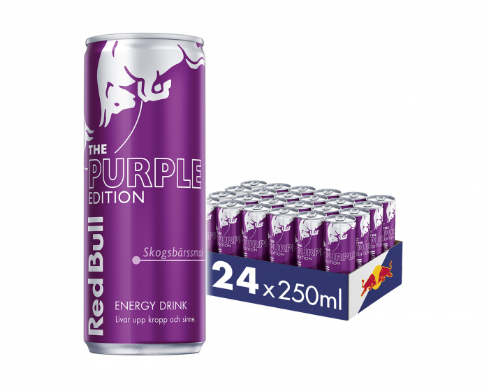 Red Bull 24x Energi Drik, 250 ml, The Winter Edition (Smag af Vilde Bær)