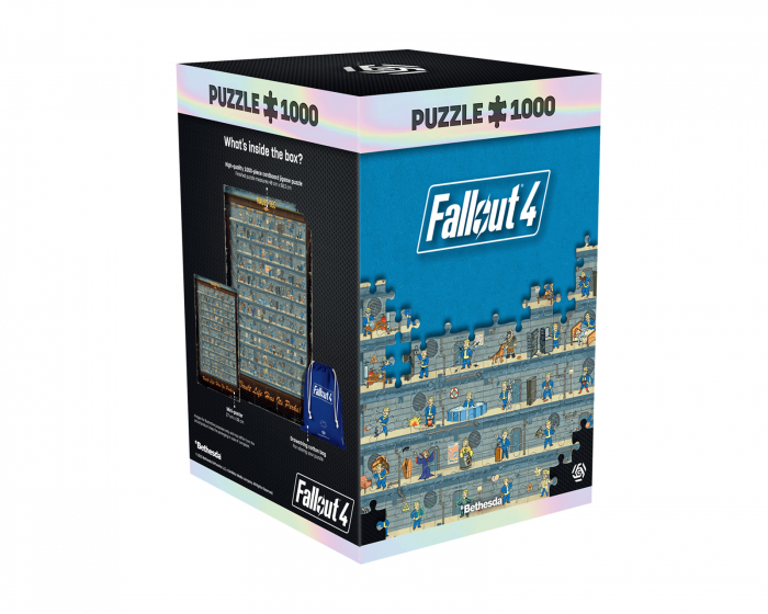 Good Loot Premium Gaming Puzzle - Fallout 4: Perk Poster Puslespil 1000 Stykker