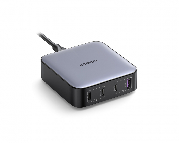 UGREEN Nexode 100W Desktop Charger (1xUSB-A + 3xUSB-C) - Multi oplader