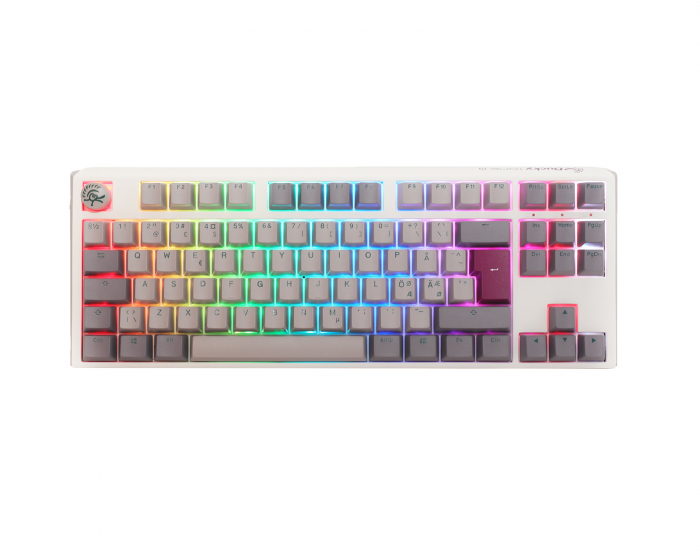 Ducky ONE 3 TKL Mist RGB Hotswap Tastatur [MX Silent Red]