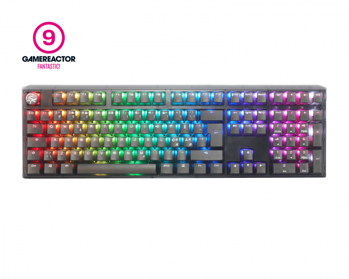 Ducky ONE 3 Aura Black RGB Hotswap Tastatur [MX Red]