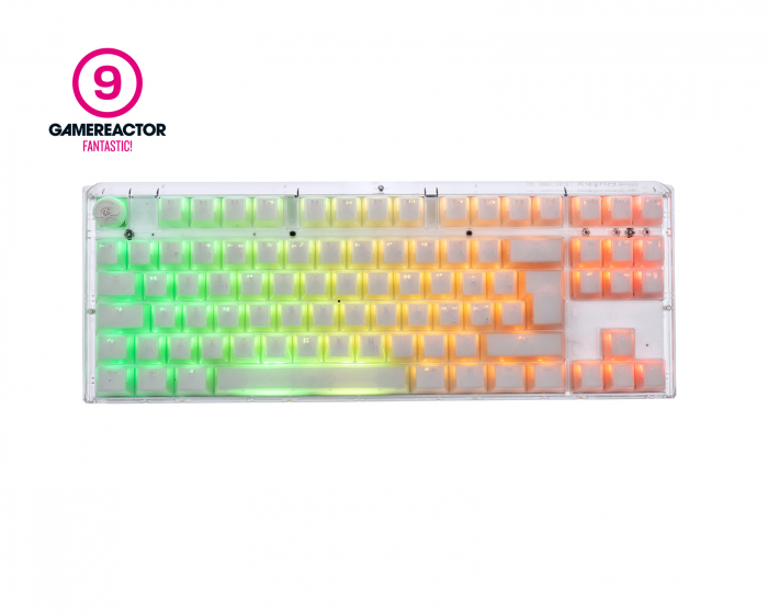Ducky ONE 3 TKL Aura White RGB Hotswap Tastatur [MX Red]