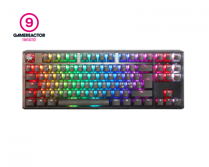Ducky ONE 3 TKL Aura Black RGB Hotswap Tastatur [MX Red]