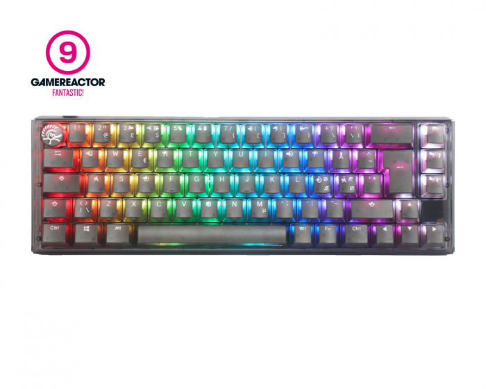 Ducky ONE 3 SF Aura Black RGB Hotswap Tastatur [MX Silent Red]ONE 3 SF Aura Black RGB Hotswap Keyboard [MX Silent Red]