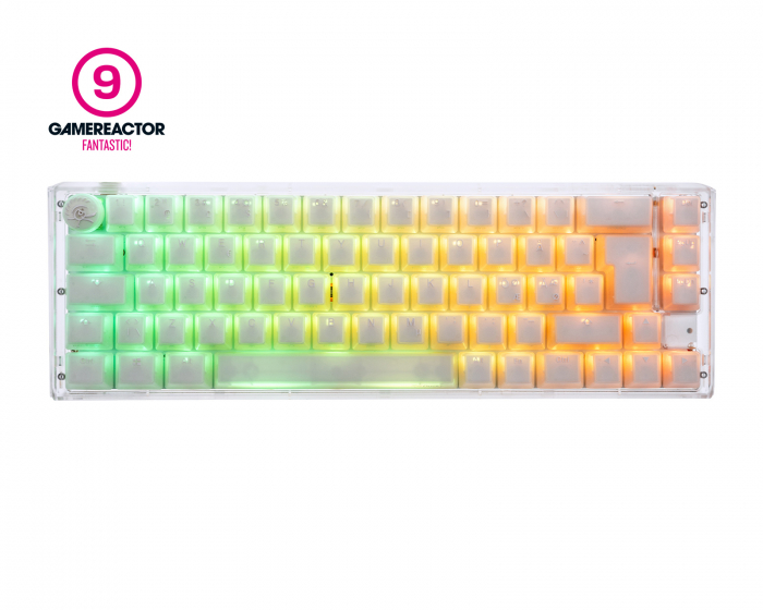 Ducky ONE 3 SF Aura White RGB Hotswap Tastatur [MX Silent Red]