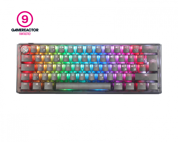 Ducky ONE 3 Mini Aura Black RGB Hotswap Tastatur [Jellyfish Y]