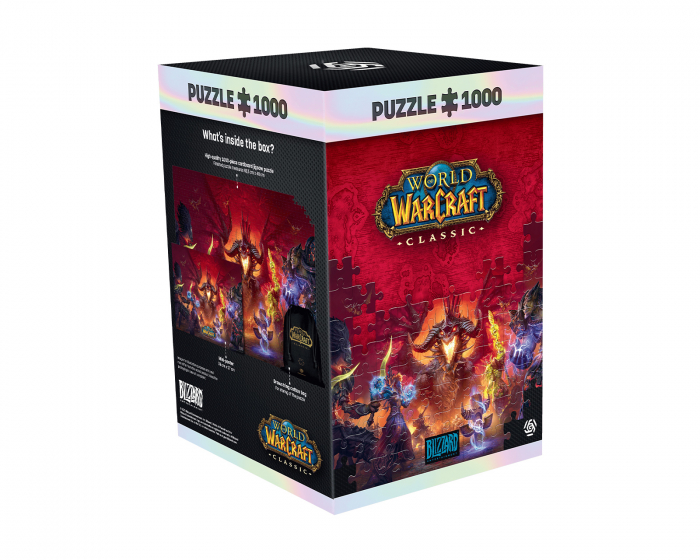 Good Loot Premium Gaming Puzzle - World of Warcraft: Classic Onyxia Puslespil 1000 Stykker