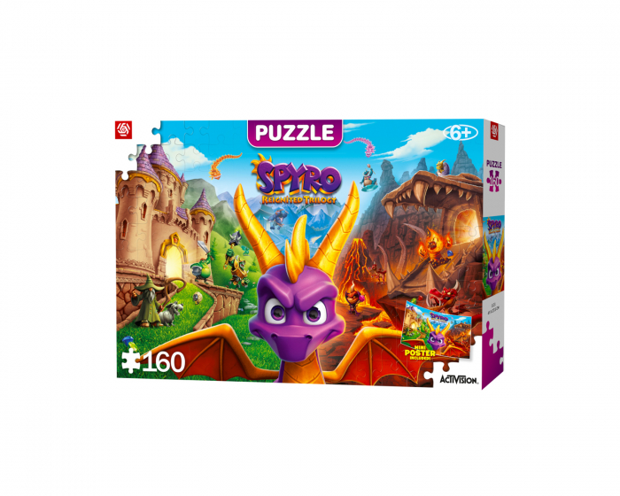 Good Loot Kids Puzzle - Spyro Reignited Trilogy Puslespil Børn 160 Stykker