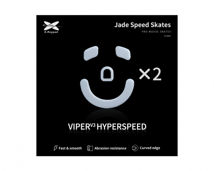 X-raypad Jade Mouse Skates til Viper V3 HyperSpeed