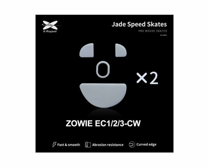 X-raypad Jade Mouse Skates til Zowie EC-CW