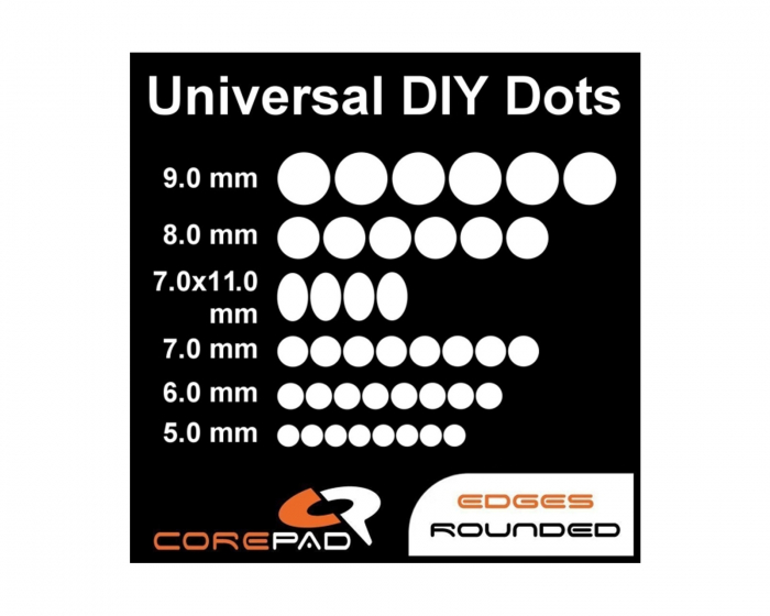 Corepad Skatez til Universal Use - Dots 0.75mm