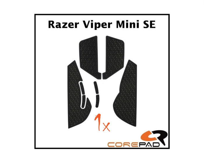 Corepad Soft Grips til Razer Viper Mini SE - Sort