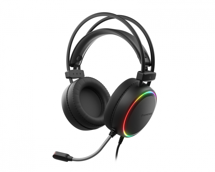 Genesis Neon 613 RGB Gaming Headset - Sort