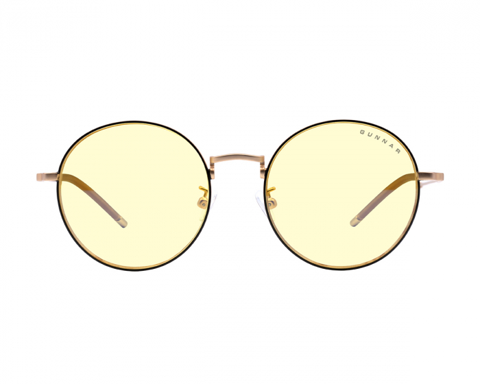 Gunnar Optiks Ellipse - Sort/Guld- Amber