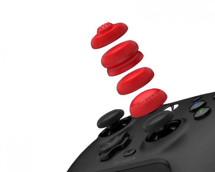 GameSir Joystick Thumb Grips til GameSir/Xbox/Playstation/Switch Pro Controllers - Rød