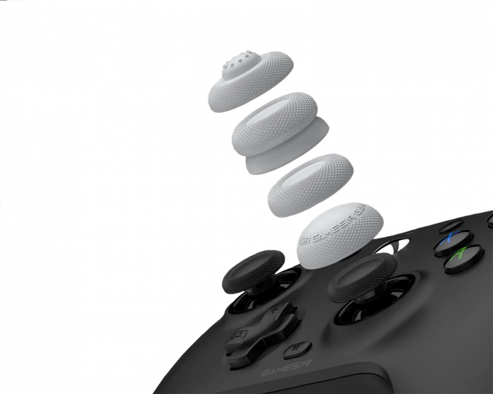 GameSir Joystick Thumb Grips til GameSir/Xbox/Playstation/Switch Pro Controllers - Grå