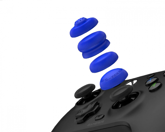 GameSir Joystick Thumb Grips til GameSir/Xbox/Playstation/Switch Pro Controllers - Blå