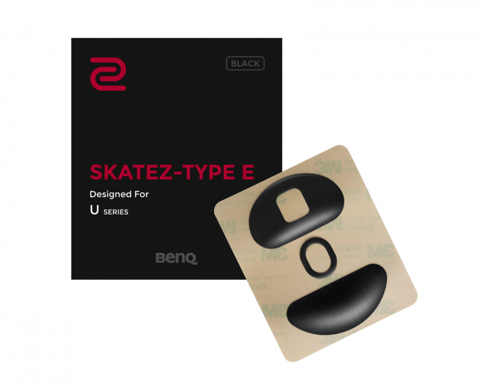 ZOWIE by BenQ Skatez - Type E til Zowie U2 - Sort